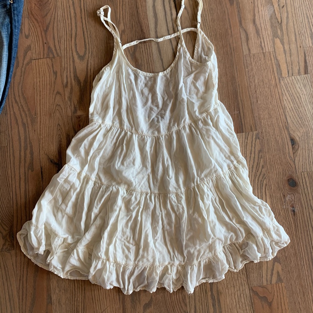 brandy melville ruffle sundress